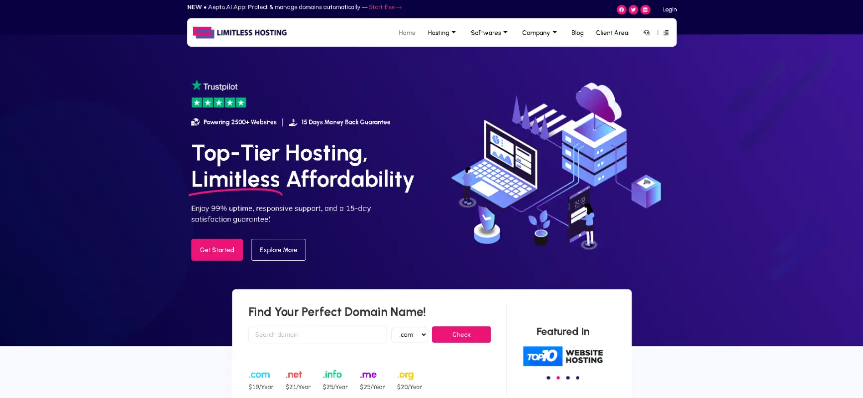 Profile banner