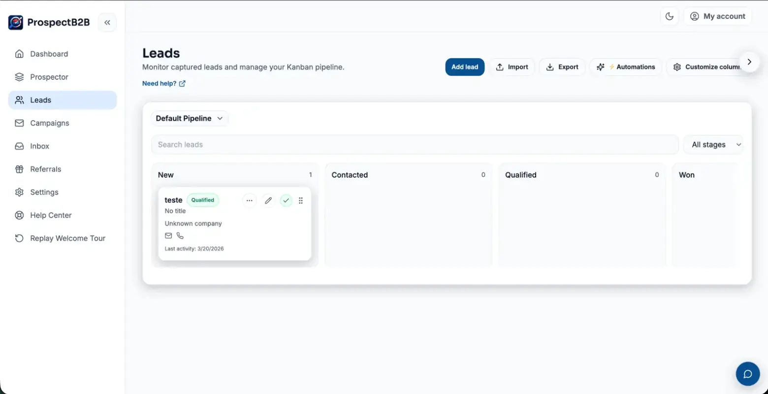 Profile banner