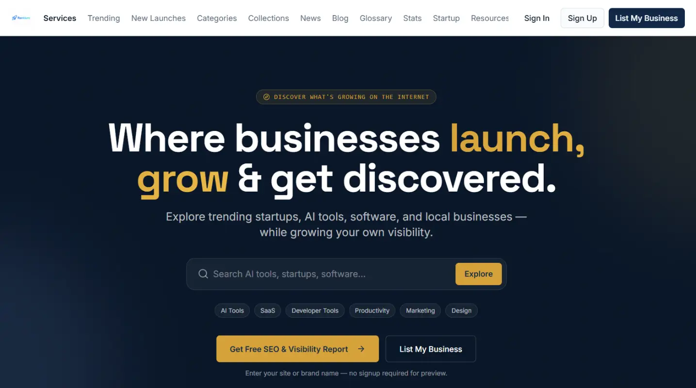 Profile banner