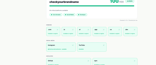 BrandNameCheckr