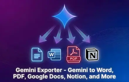 Logo of Gemini Exporter Chrome Extension