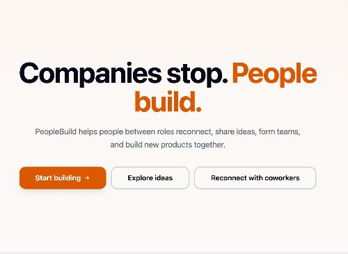 Logo of PeopleBuild