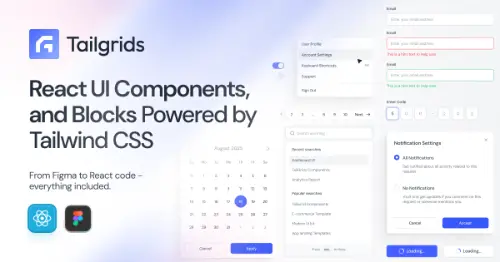 Logo of Tailgrids UI