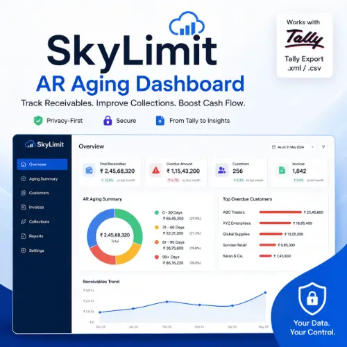 Logo of SkyLimit AR Aging Dashboard