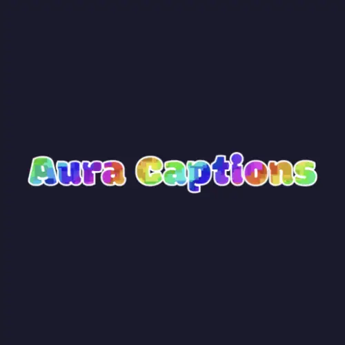 Logo of AuraCaptions