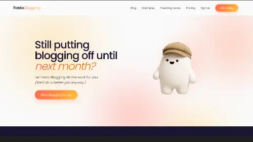 Fasta Blogging
