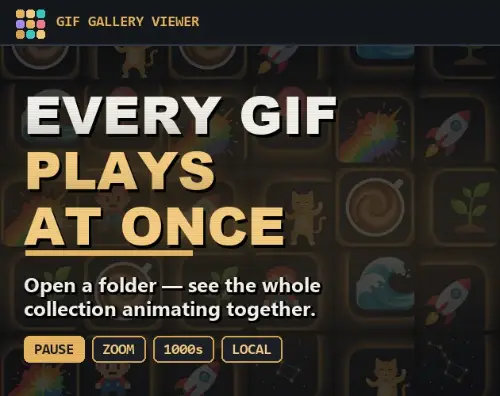 Logo of Animated GIF Gallery Viewer