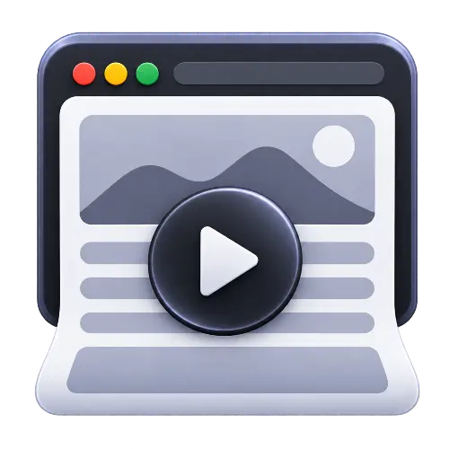 Logo of Website Scroll Video