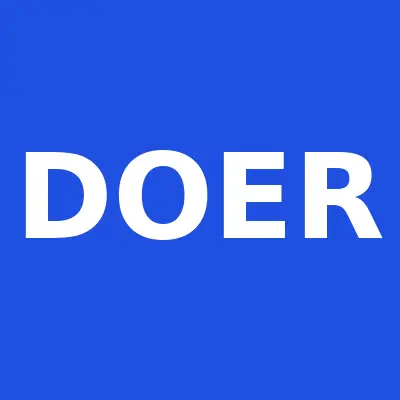 Logo of DOER
