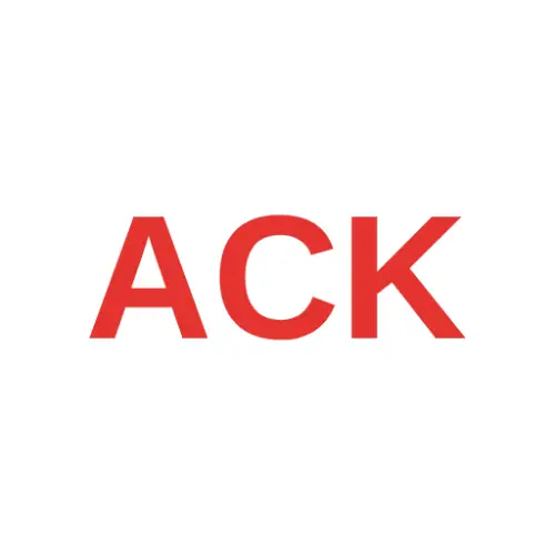 Logo of ACK card