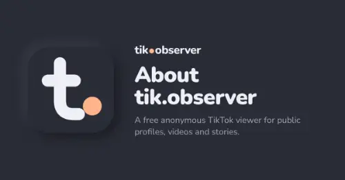 Logo of Anonymous TikTok Viewer